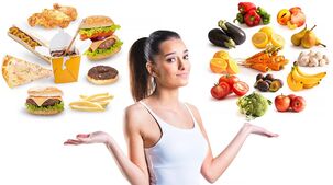 Vyhýbajte sa nezdravým prázdnym kalóriám v prospech zdravých potravín pri chudnutí
