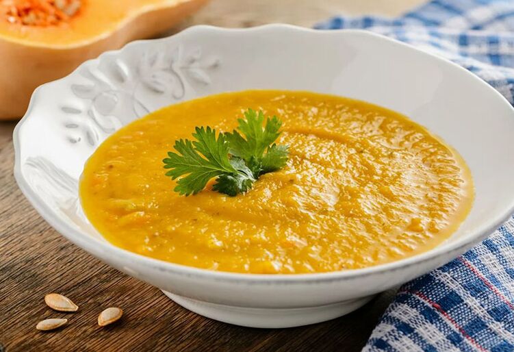Pumpkin Pore Soup je zdravý a ľahký prvý chod pri dne. 
