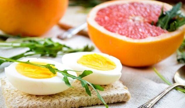 grapefruit a vajíčko pre maggi diétu