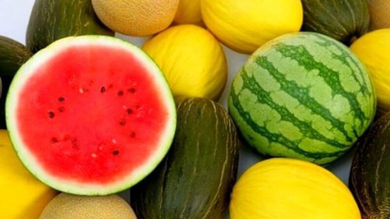 Vodný melón a melón - bobule nebezpečné pre diabetikov